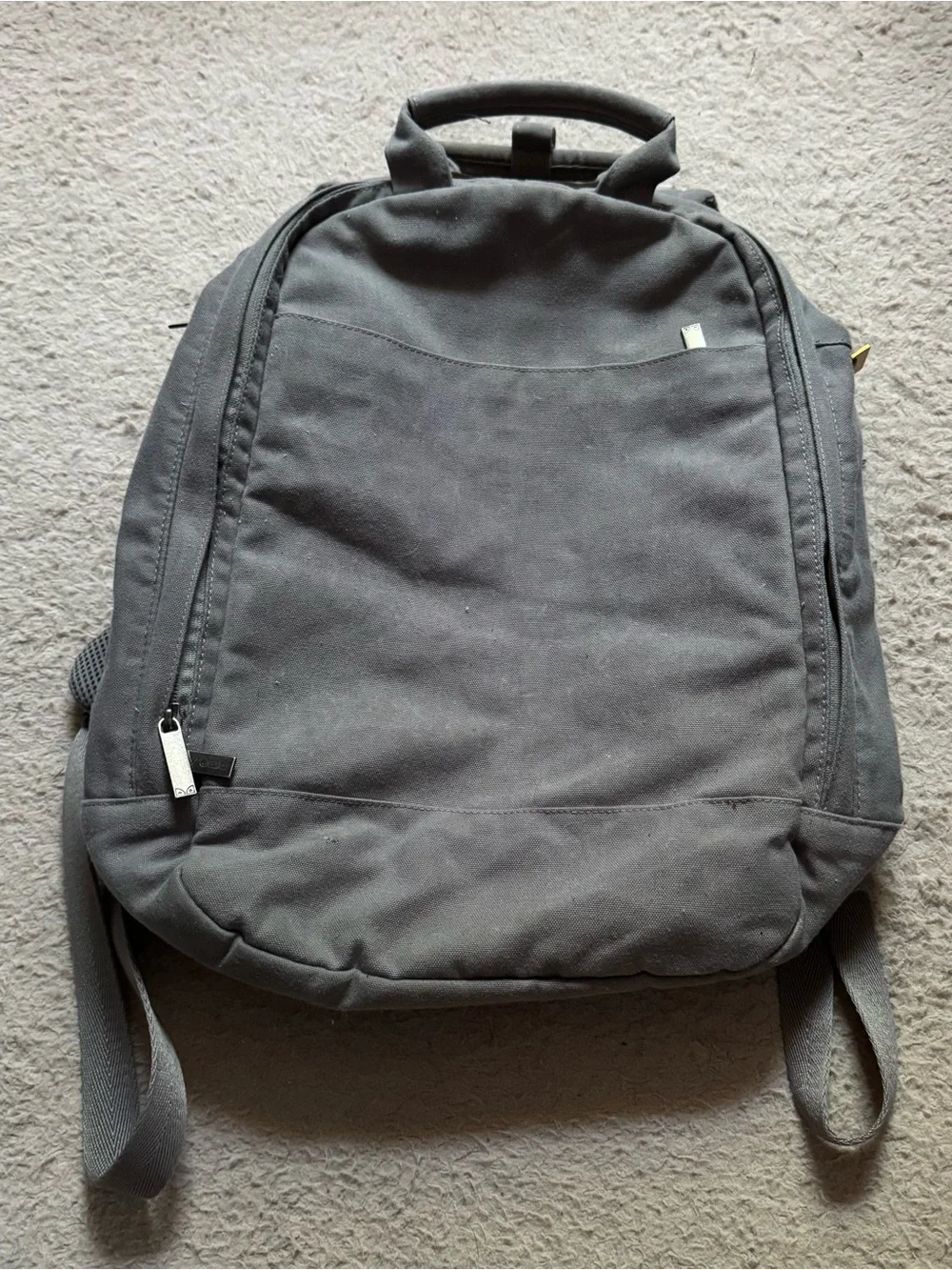 Day Owl Backpack Pro Dusk Grey First Mile Canvas Bag Minimalist Sustainable City
